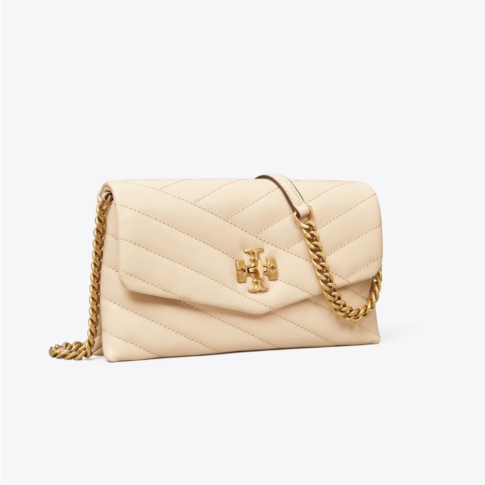 Tory Burch Kira Chevron Chain Wallet